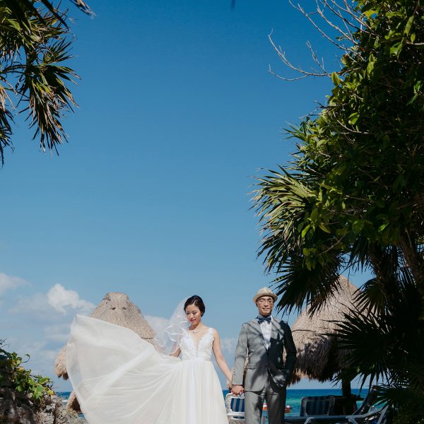 Cancun Wedding // Jihee + Brian